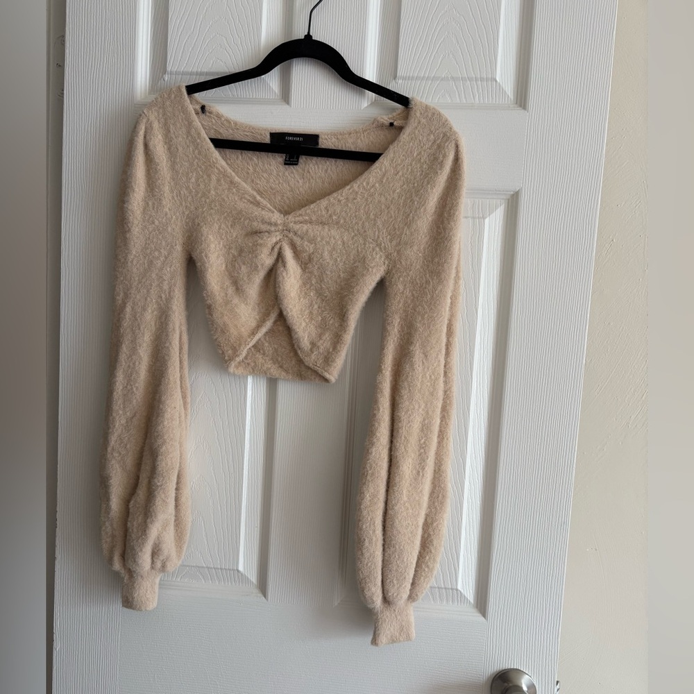 Forever 21 Cream Sweater